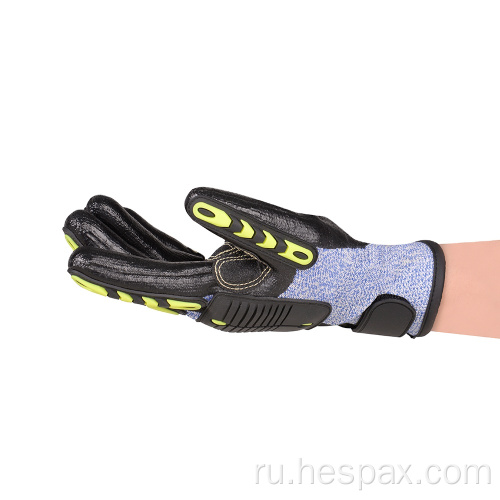 HESPAX Protective TPR Glove Nitrile Anti -Impact Cut